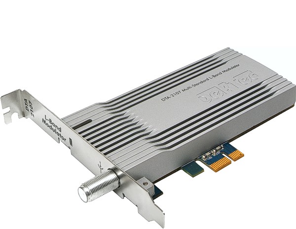 DekTec DTA-2107 Modulateur multi-standard en bande L pour bus PCIe